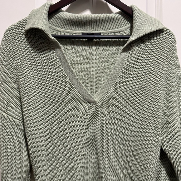 J. Crew Collared Cotton Beach Sweater - Picture 4 of 7